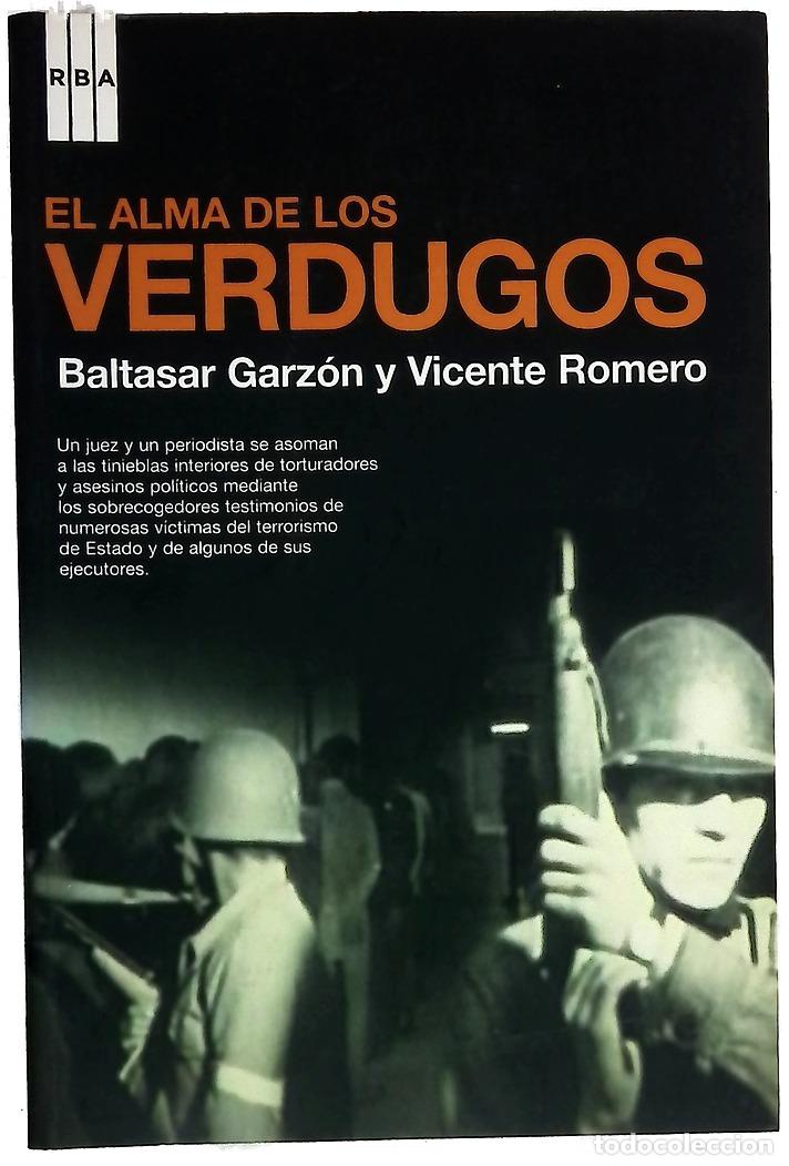 books: El alma de los verdugos - Garz&oacute;n, Baltasar; Romero, Vicente