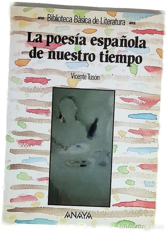 Livros em segunda m&atilde;o: La poes&iacute;a espa&ntilde;ola de nuestro tiempo