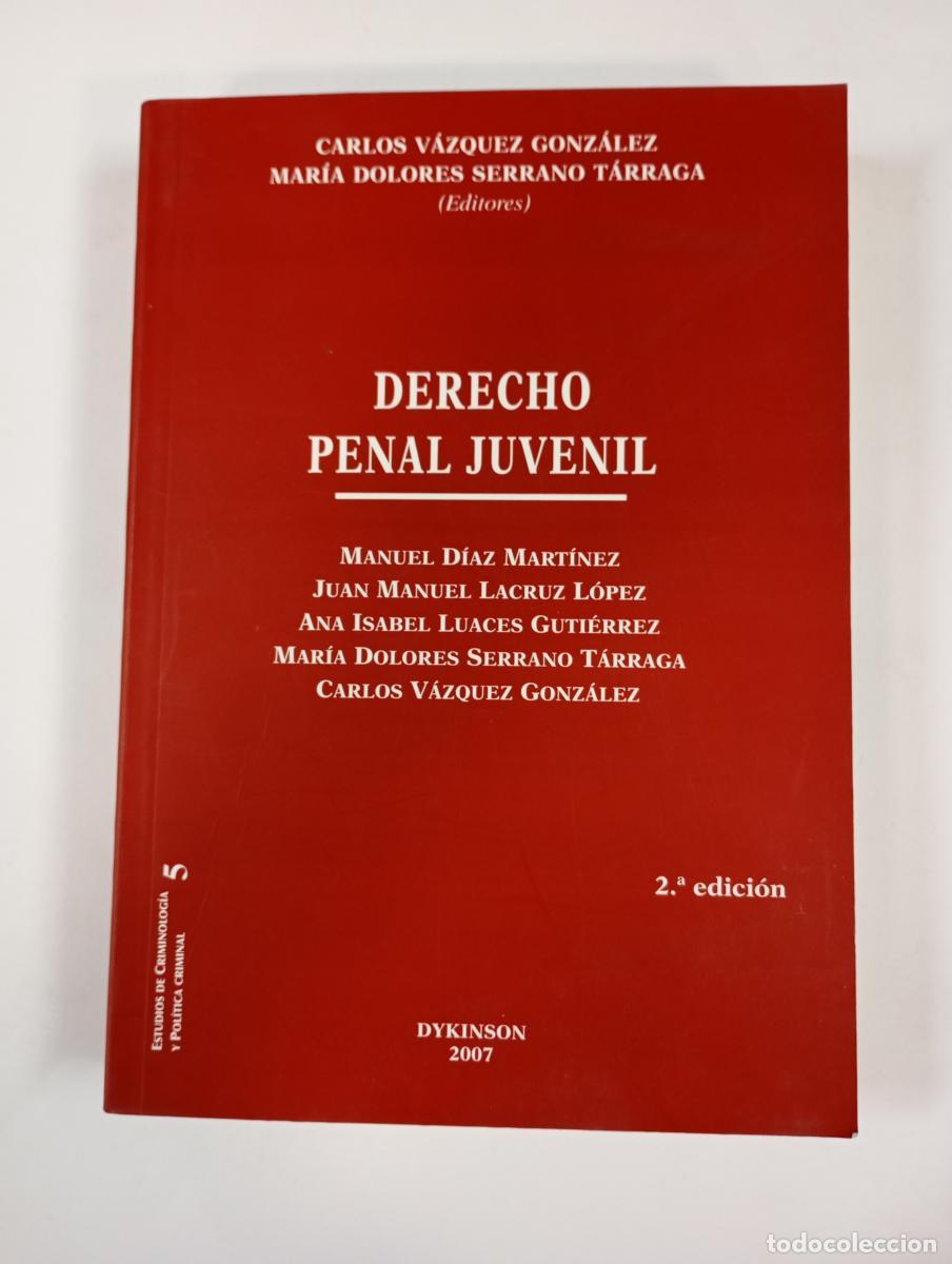 Libri di seconda mano: Derecho Penal Juvenil. 2&ordf; Edici&oacute;n. - Carlos V&aacute;zquez Gonz&aacute;lez, Mar&iacute;a Dolores Serrano T&aacute;rraga. TDK34