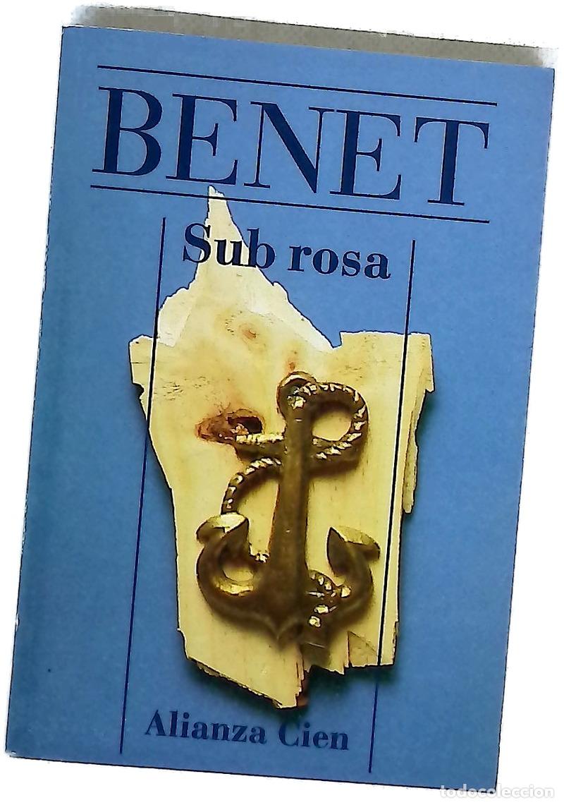 Libros: Sub rosa - Benet, Juan