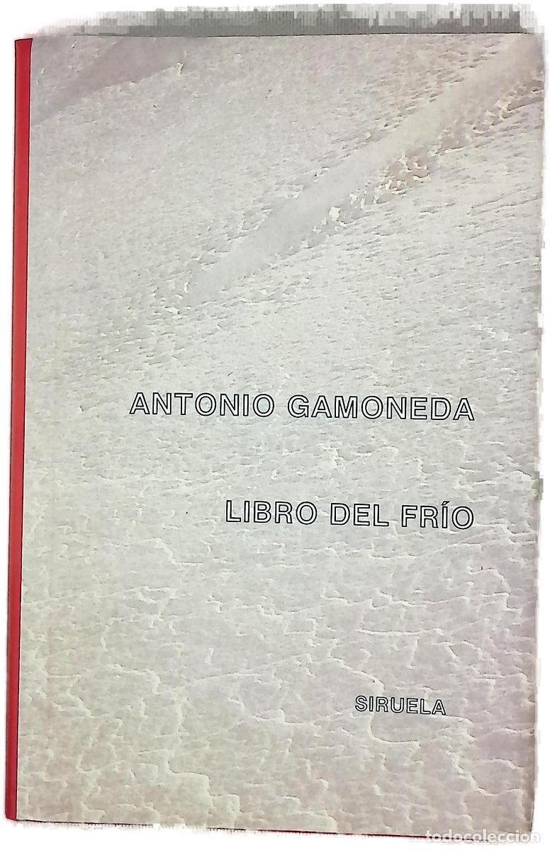 books: Libro del fr&iacute;o - Gamoneda, Antonio