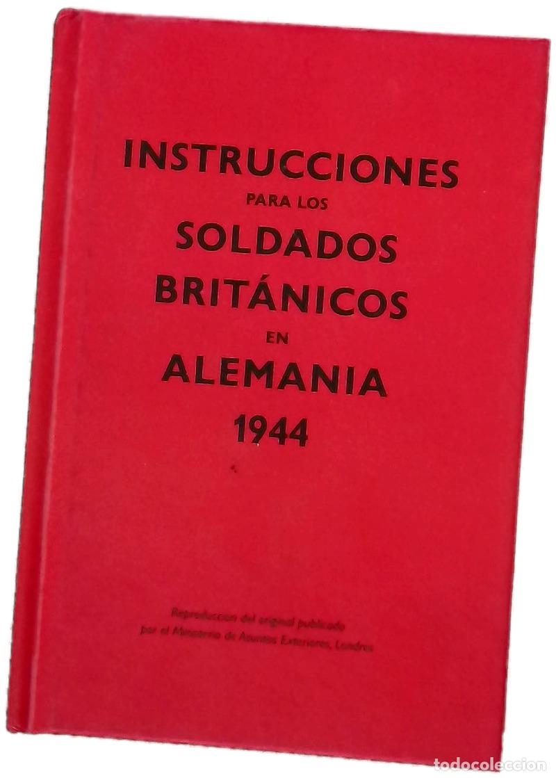 books: Instrucciones para los soldados brit&aacute;nicos en Alemania, 1944