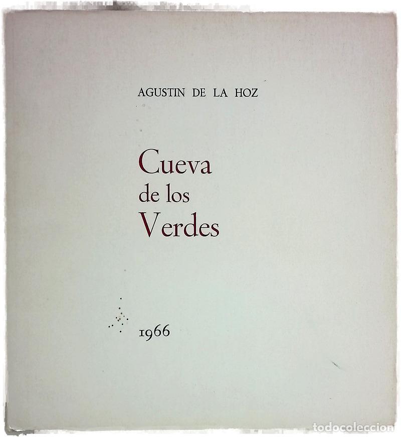 books: Cueva de los Verdes - Hoz, Agust&iacute;n de la