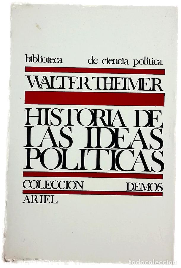 Libros: Historia de las ideas pol&iacute;ticas
