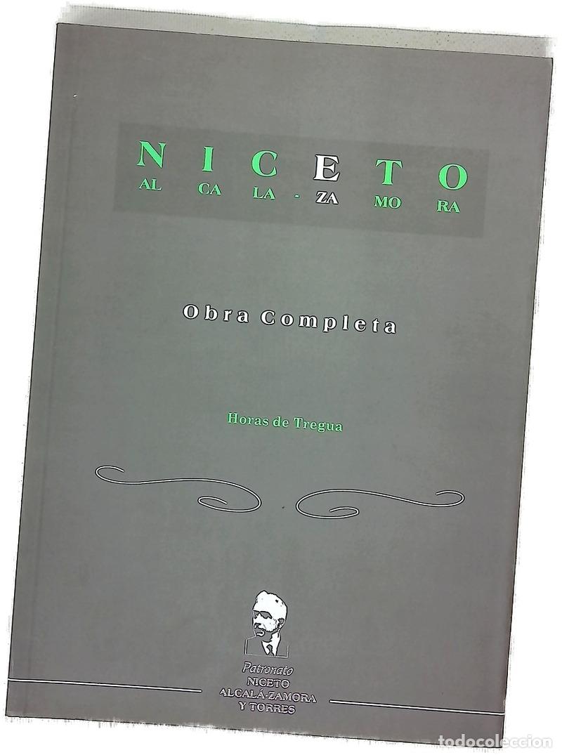 books: Horas de tregua - Alcal&aacute; Zamora, Niceto