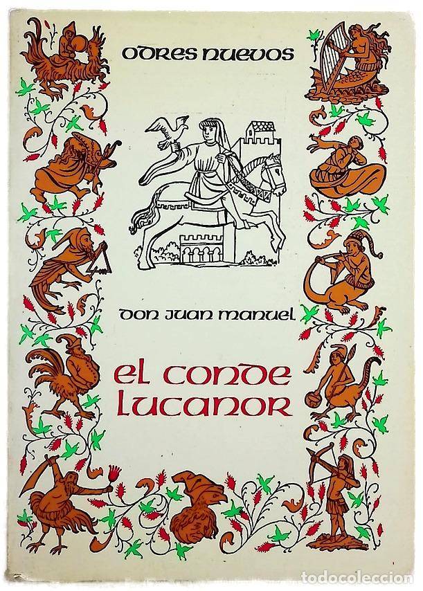 books: El conde Lucanor - Juan Manuel; Moreno B&aacute;ez, Enrique