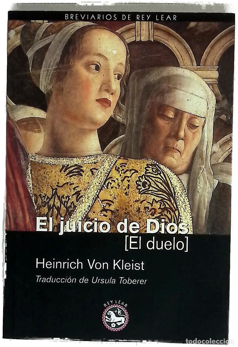 Libros: El juicio de Dios (el duelo)