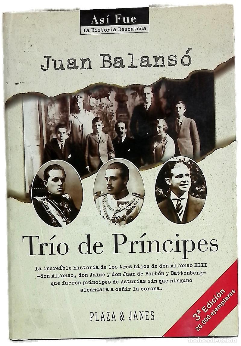 Libros: Tr&iacute;o de pr&iacute;ncipes - Balans&oacute;, Juan