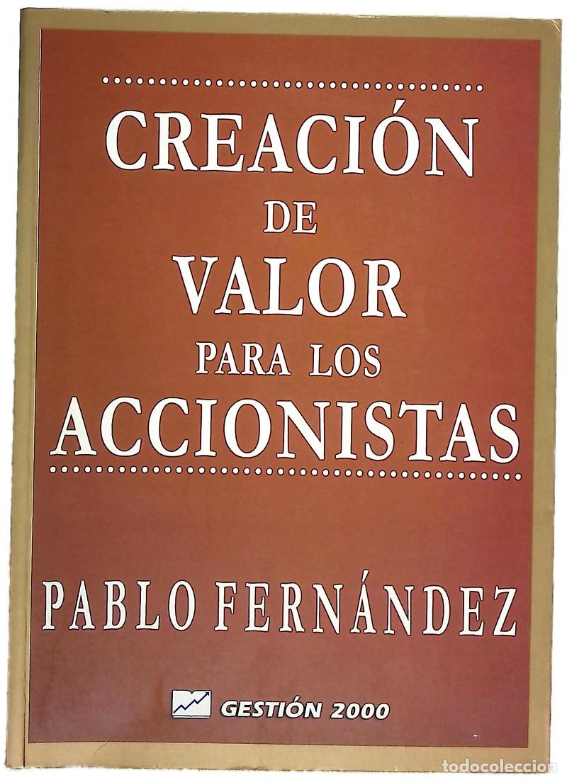 books: Creaci&oacute;n de valor para los accionistas