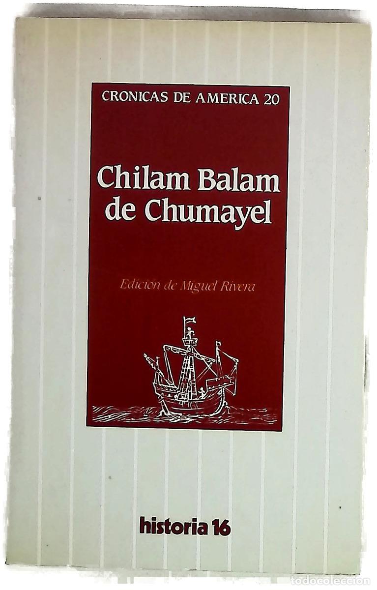 books: Chilam Balam de Chumayel - Rivera Dorado, Miguel