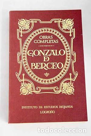 Livros em segunda m&atilde;o: Obras completas de Gonzalo de Berceo - Gonzalo de Berceo - tdk661