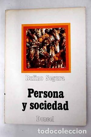 Libros: Persona y sociedad - Segura, Rufino - tdk317