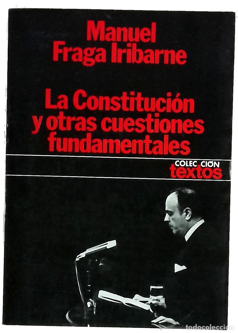 books: La Constituci&oacute;n y otras cuestiones fundamentales