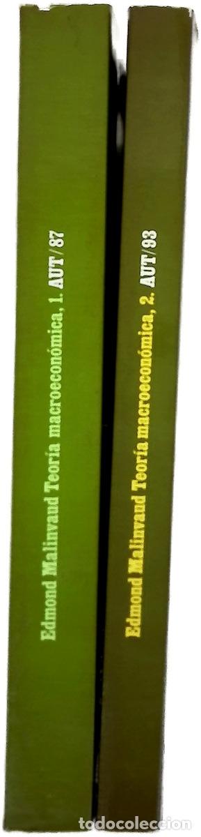 books: Teor&iacute;a macroecon&oacute;mica. 1 y 2; 1. Comportamientos, crecimiento. 2. Din&aacute;mica a corto plazo