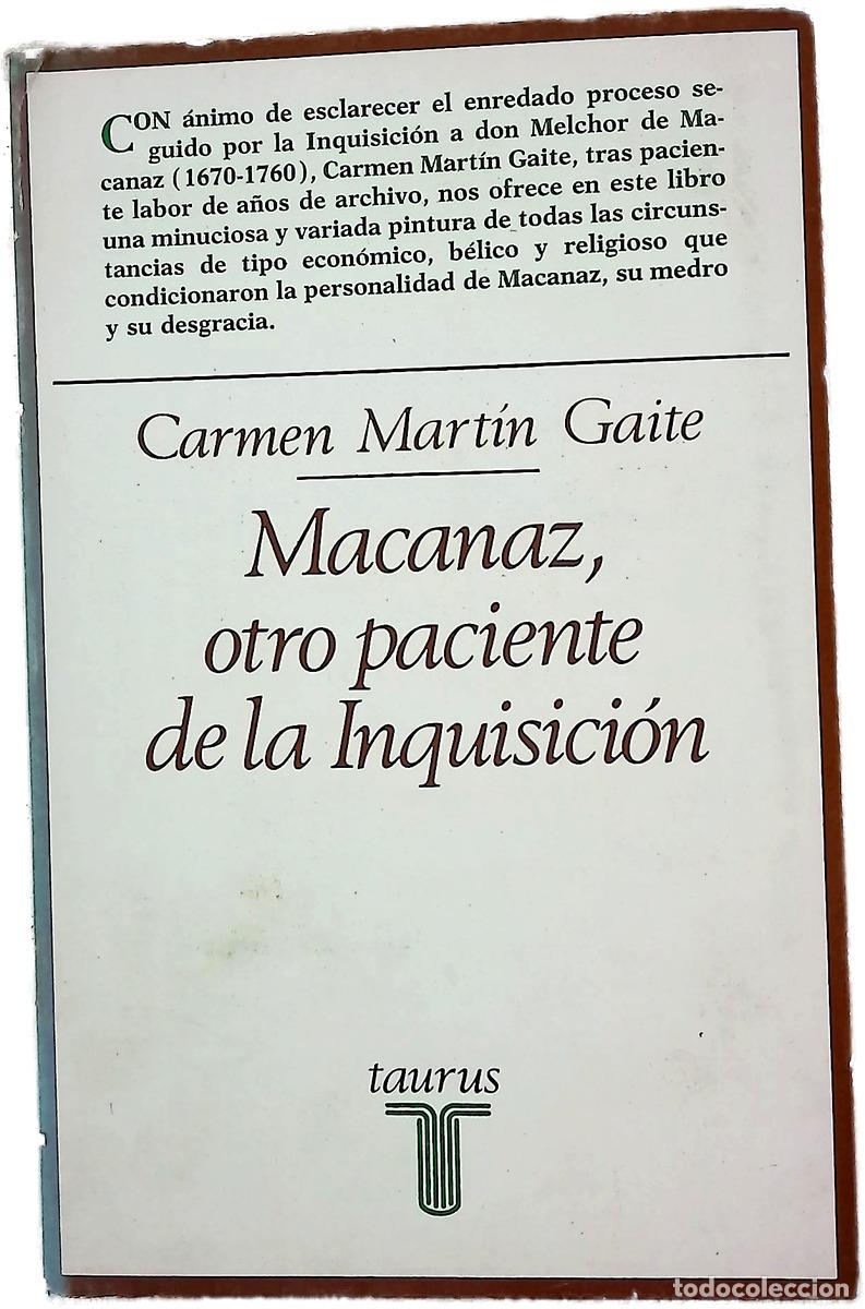 Libros: Macanaz, otro paciente de la Inquisici&oacute;n