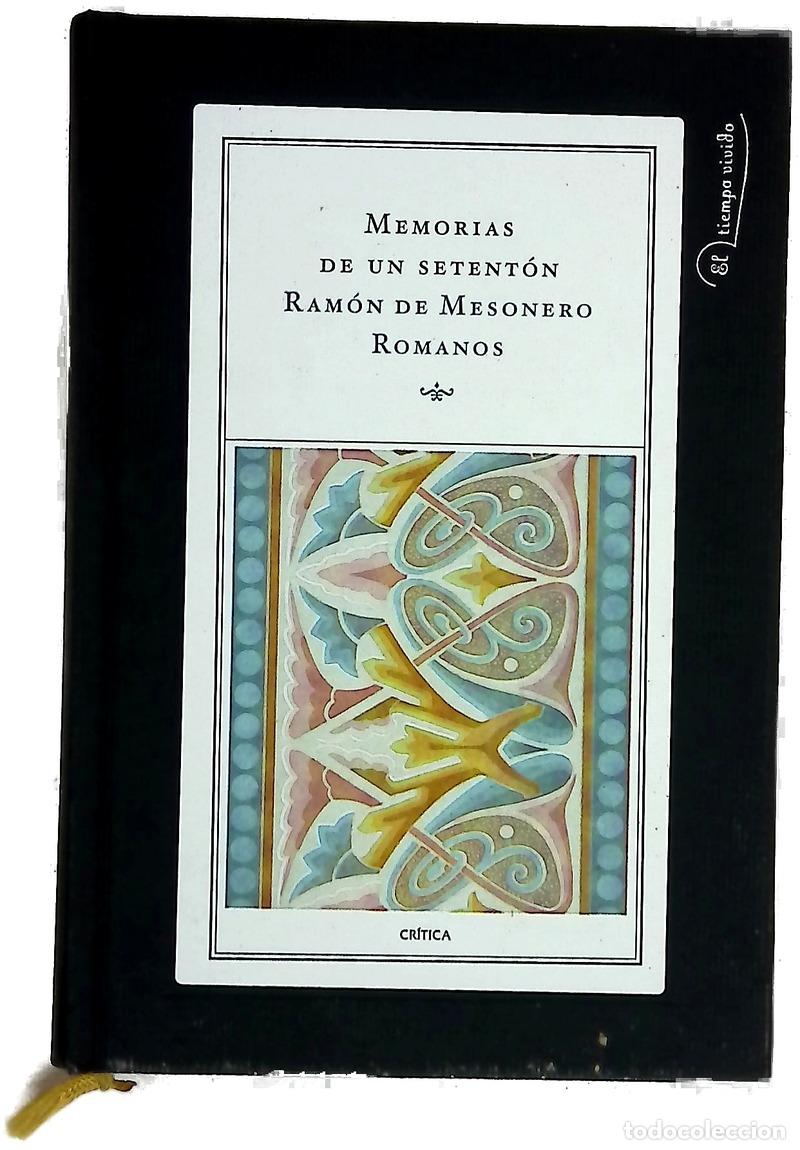 Libros: Memorias de un setent&oacute;n - Mesonero Romanos, Ram&oacute;n de