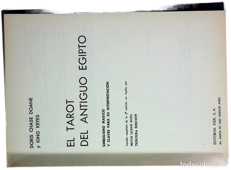 Libros: El Tarot del antiguo Egipto
