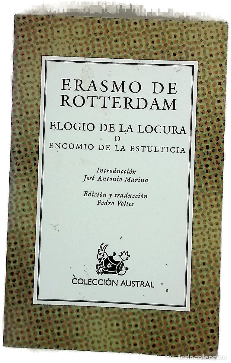 Libros: Elogio de la locura o Encomio de la estulticia