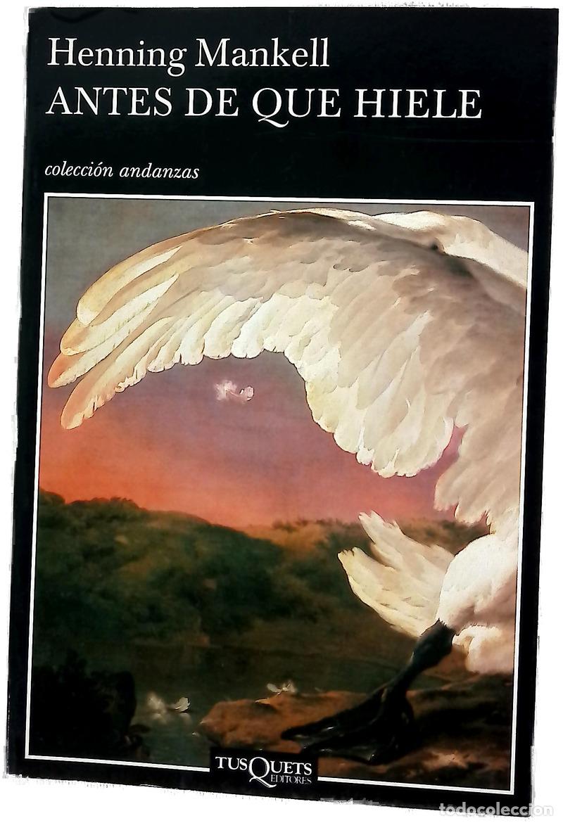 Livres: Antes de que hiele - Mankell, Henning