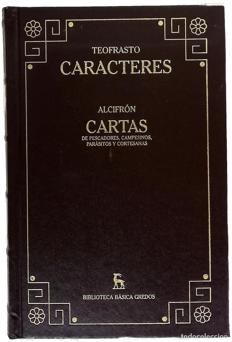 B&uuml;cher: Caracteres - Teofrasto; Alcifr&oacute;n; Ruiz Garc&iacute;a, Elisa