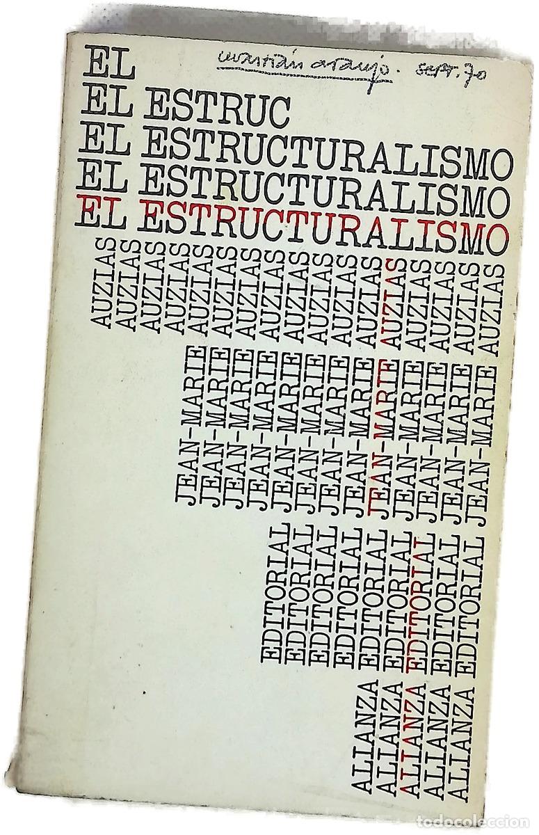 books: El estructuralismo] - Auzias, Jean-Marie; Gonz&aacute;lez Noriega, Santiago