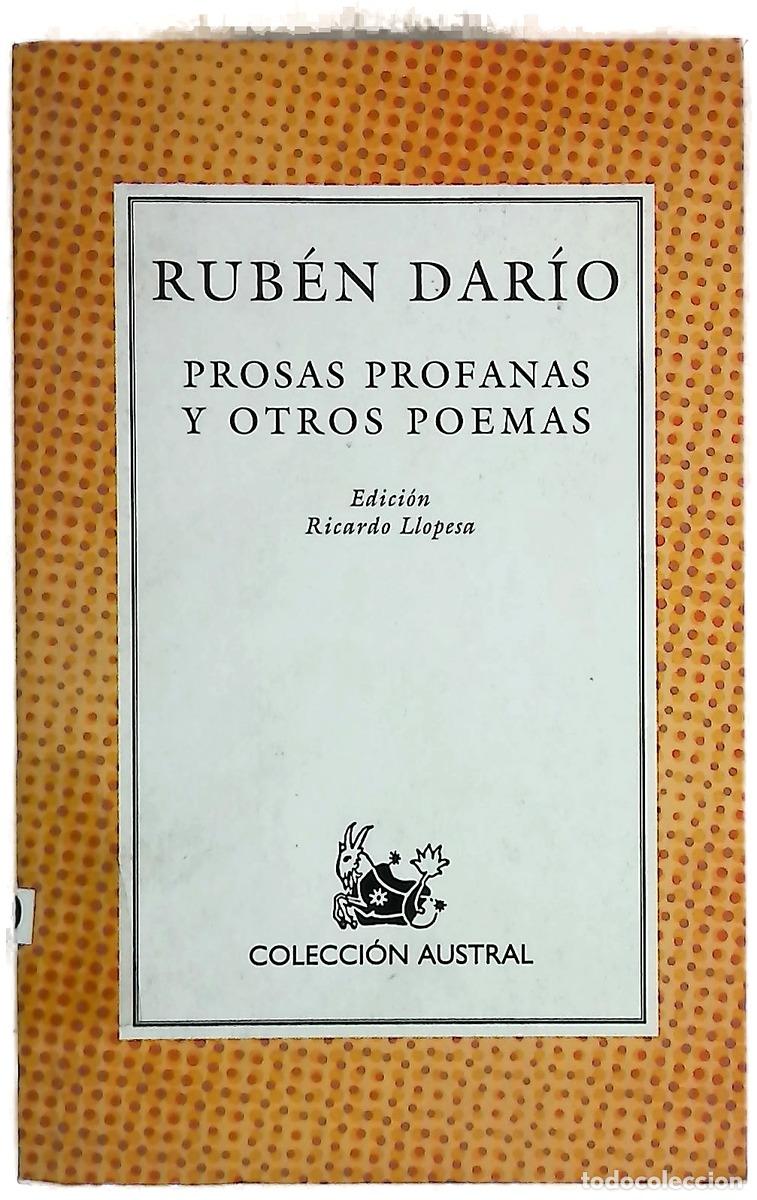 B&uuml;cher: Prosas profanas y otros poemas