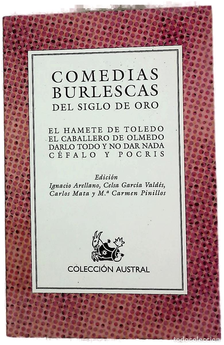 Libros: Comedias burlescas del Siglo de oro