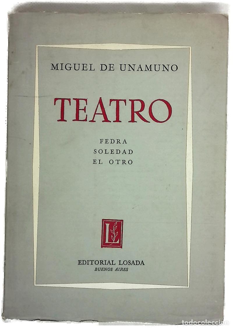 Libros: Teatro - Miguel de Unamuno