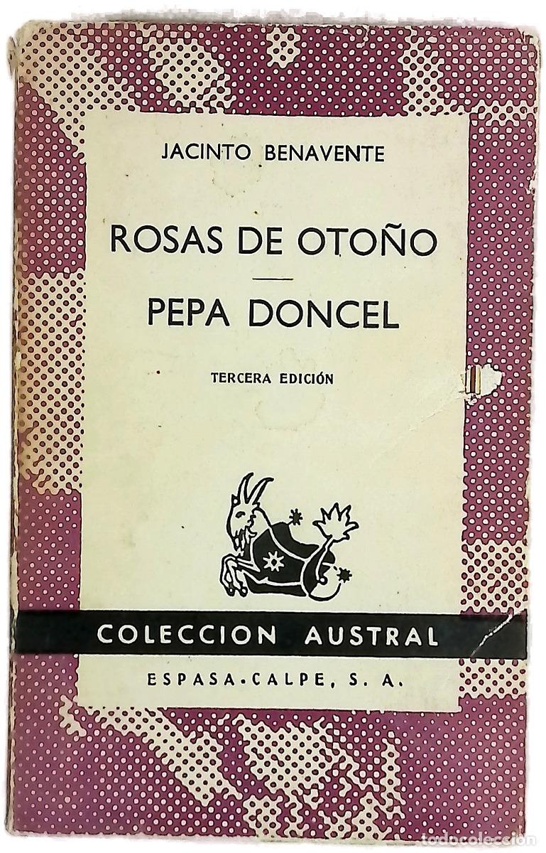 Libros: Rosas de oto&ntilde;o - Benavente, Jacinto