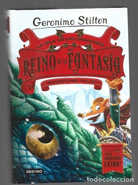 books: ISLA DE LOS DRAGONES DEL REINO DE LA FANTASIA - LA. DUODECIMO VIAJE - STILTON, GERONIMO