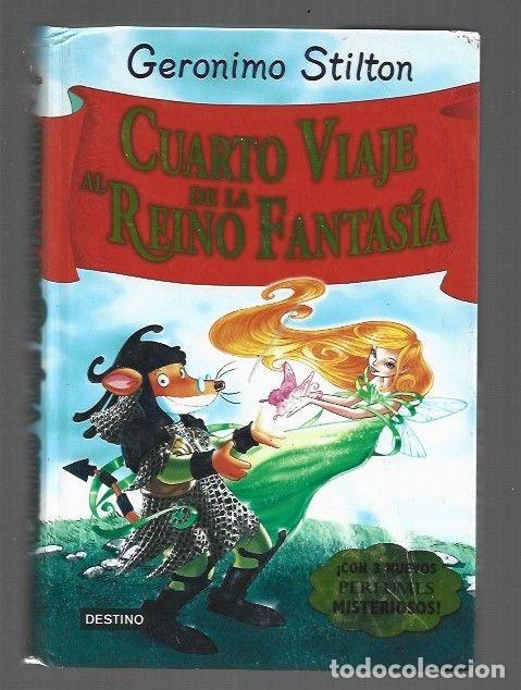 Libri di seconda mano: CUARTO VIAJE AL REINO DE LA FANTASIA - STILTON, GERONIMO