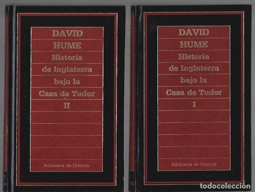 books: HISTORIA DE INGLATERRA BAJO LA CASA DE TUDOR (SELECCION) (2 TOMOS) - HUME, DAVID