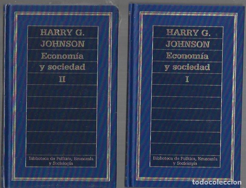 books: ECONOMIA Y SOCIEDAD (2 TOMOS) - JOHNSON, HARRY G.