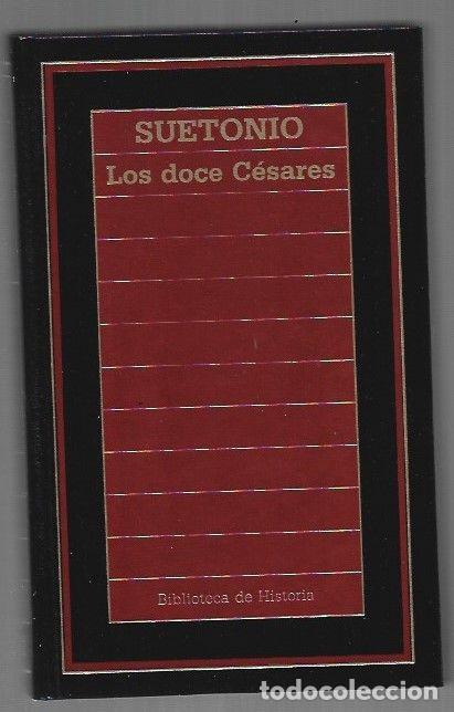 books: DOCE CESARES - LOS - SUETONIO