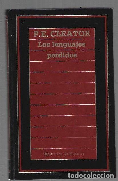 Libros: LENGUAJES PERDIDOS - LOS - P. E. CLEATOR