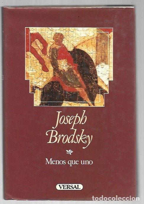 B&uuml;cher: MENOS QUE UNO - BRODSKY, JOSEPH