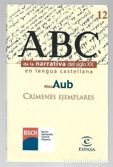 books: CRIMENES EJEMPLARES - AUB, MAX