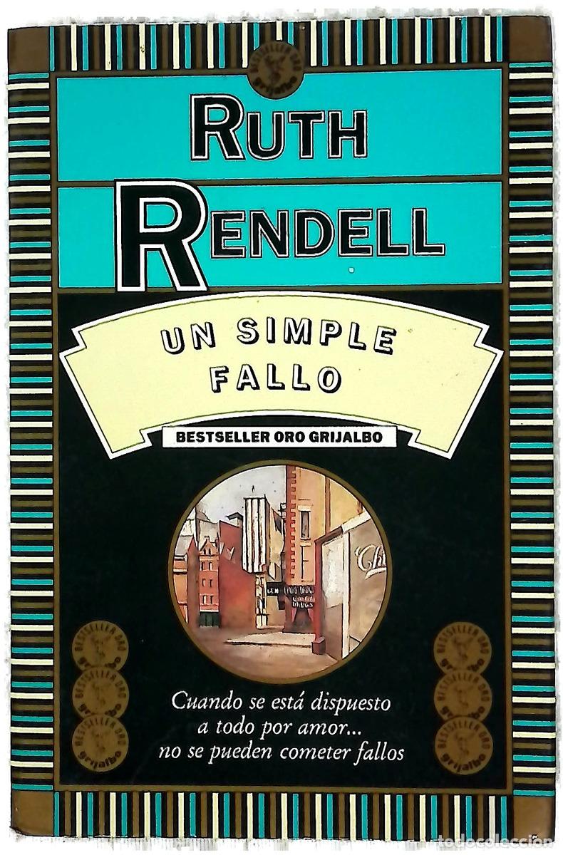 Livres: Un simple fallo - Rendell, Ruth; Alonso, Ram&oacute;n