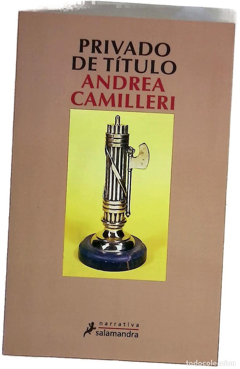 Livres: Privado de t&iacute;tulo - Camilleri, Andrea