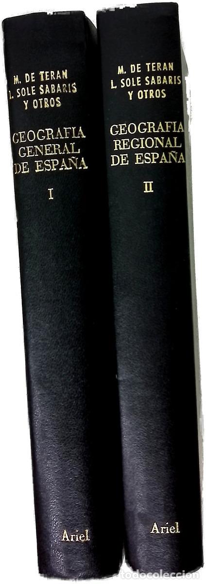 Livres: Geograf&iacute;a regional de Espa&ntilde;a I, II