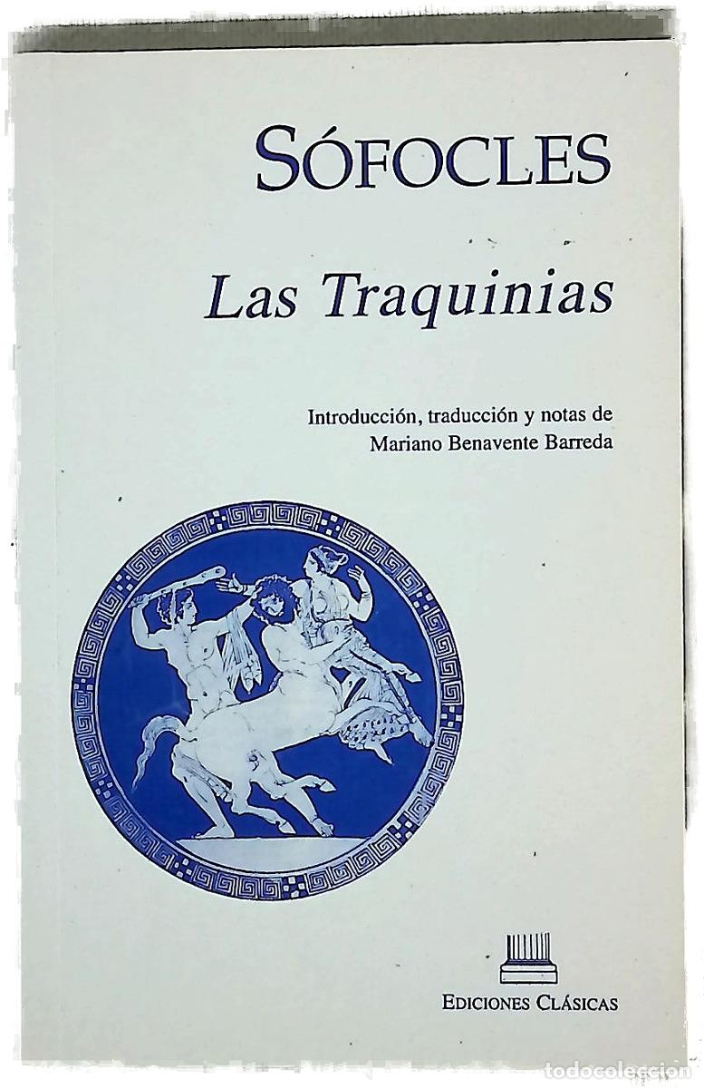 books: Las Traquinias - S&oacute;focles; Benavente y Barreda, Mariano