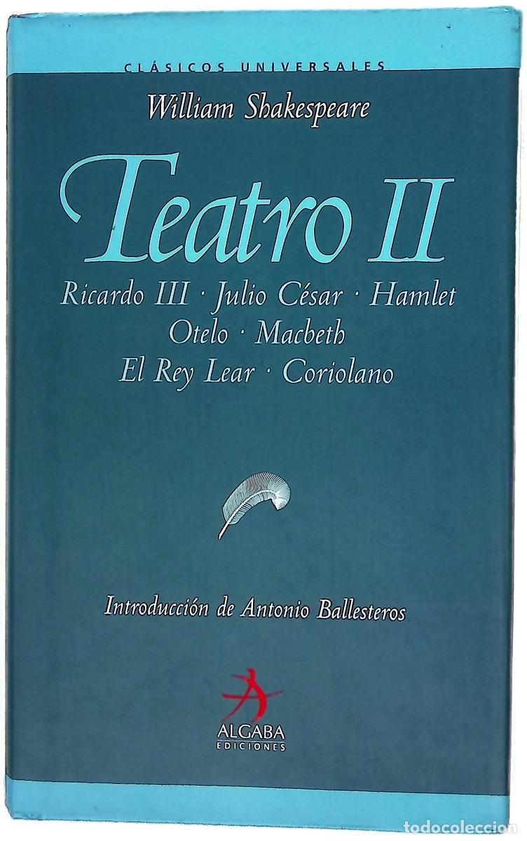 Libros: Teatro II - William Shakespeare