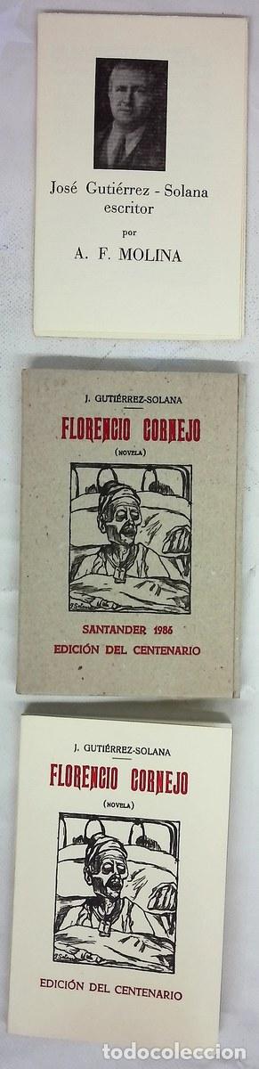B&uuml;cher: Florencio Cornejo - Jos&eacute; Guti&eacute;rrez-Solana