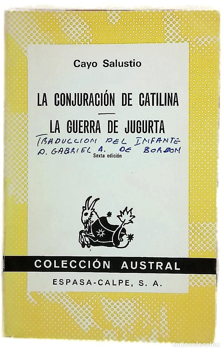 B&uuml;cher: La conjuracion de Catilina, la guerra de jugurta