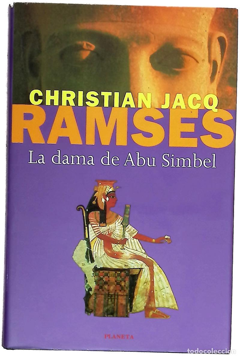 Libros: La dama de Abu Simbel - Jacq, Christian