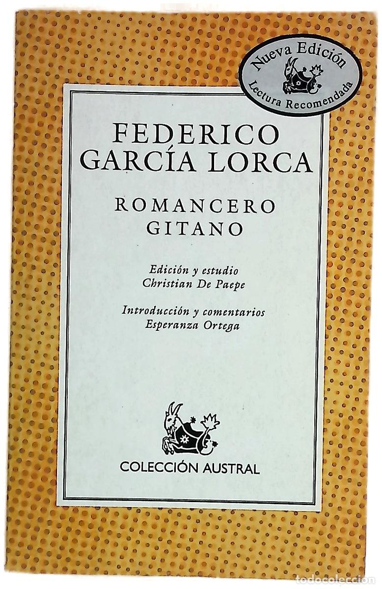 Libros: Romancero gitano - Garc&iacute;a Lorca, Federico