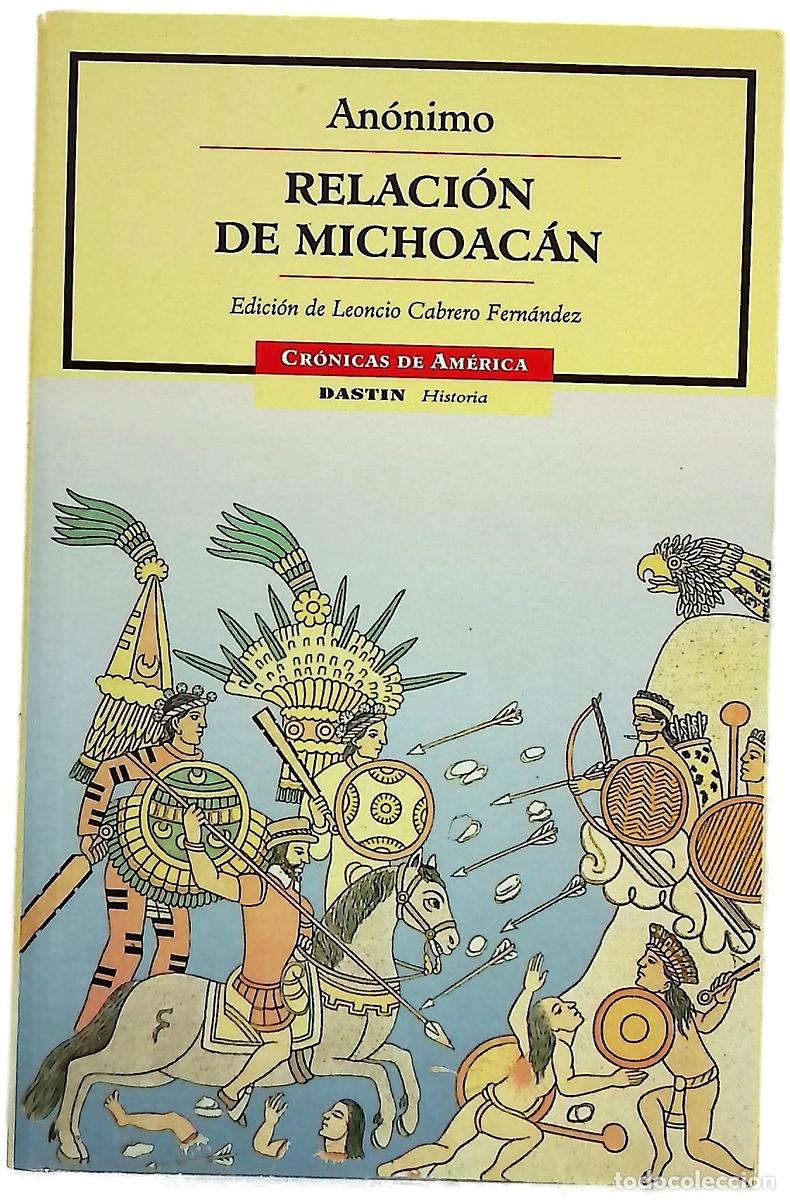 Libri di seconda mano: Relaci&oacute;n de Michoac&aacute;n - Cabrero, Leoncio
