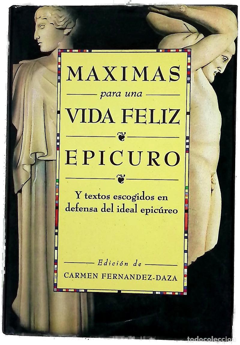 Libri di seconda mano: M&aacute;ximas para una vida feliz