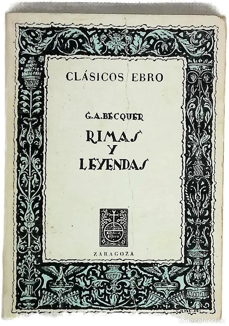 Livros em segunda m&atilde;o: Rimas y Leyendas - B&eacute;cquer, Gustavo Adolfo; Gil, Ildefonso-Manuel
