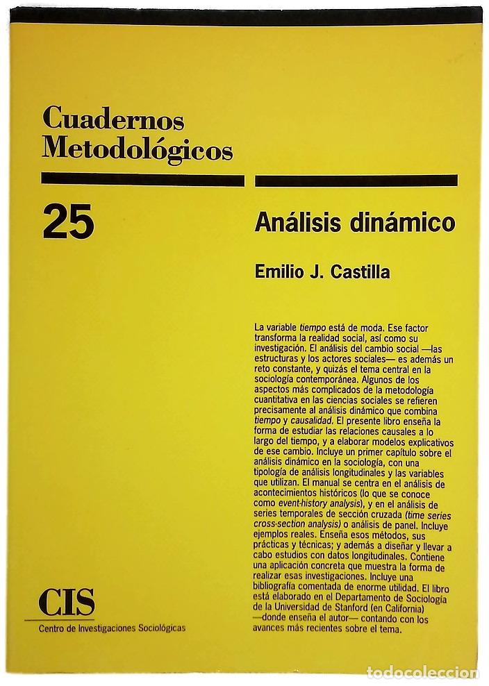 Libros: An&aacute;lisis din&aacute;mico - Castilla, Emilio J